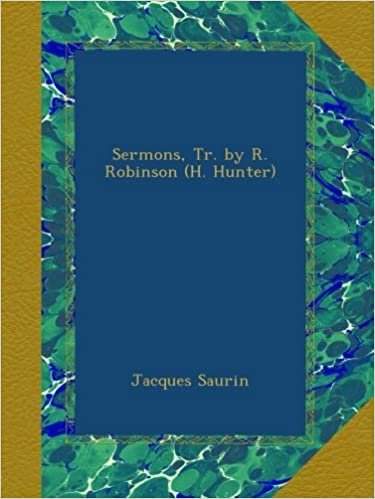 okumak Sermons, Tr. by R. Robinson (H. Hunter)
