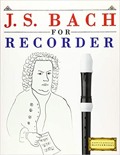 okumak J. S. Bach for Recorder: 10 Easy Themes for Recorder Beginner Book