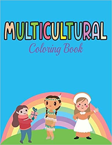 okumak Multicultural Coloring Book: Gift For Girls And Boys | Antiracist World