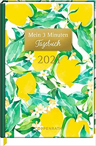 okumak Mein 3 Minuten Tagebuch 2021 - Zitronen (All about yellow)