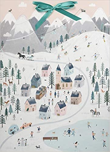 okumak Wand-Adventskalender - Winterpanorama