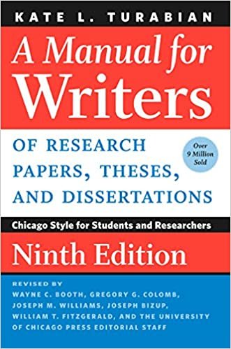 okumak A Manual for Writers of Research Papers, Theses, and Dissertations, Ninth Edition: Chicago Style for Students and Researchers (Chicago Guides to Writing, Editing, and Publishing)