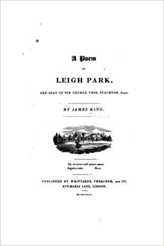okumak A Poem on Leigh Park, The Seat of Sir G.T. Staunton, Bart