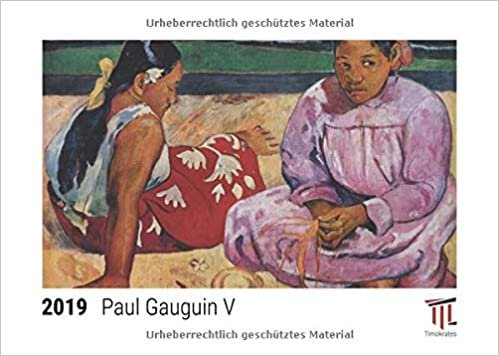 okumak paul gauguin v 2019 calendrier de bureau timokrates calendrier photo calendrier