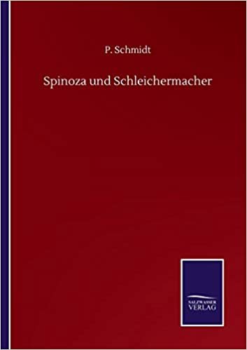 okumak Spinoza und Schleichermacher