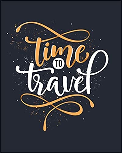 okumak Time to Travel: RV Travel Logbook, Camping Journal for Couples, Campers Gift Ideas ~ Keepsake Diary, Blank Lined Log Book