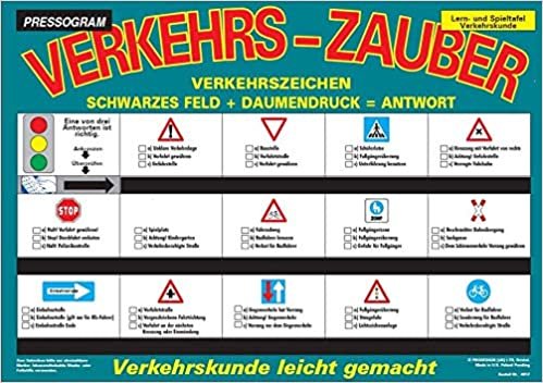 okumak PRESSOGRAM Zaubertafel - Verkehrszeichen