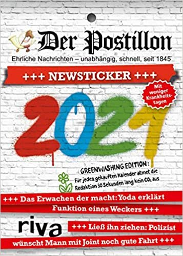 okumak Der Postillon +++ Newsticker +++ 2021: Tagesabreißkalender