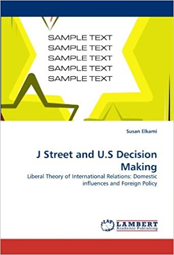 okumak J Street and U.S Decision Making: Liberal Theory of International Relations: Domestic influences and Foreign Policy