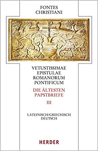 okumak Sieben, H: Vetustissimae epistulae Romanorum pontificum