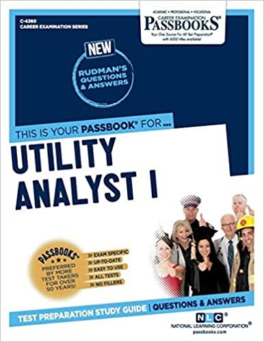 okumak Utility Analyst, Volume 4360 (Career Examination)
