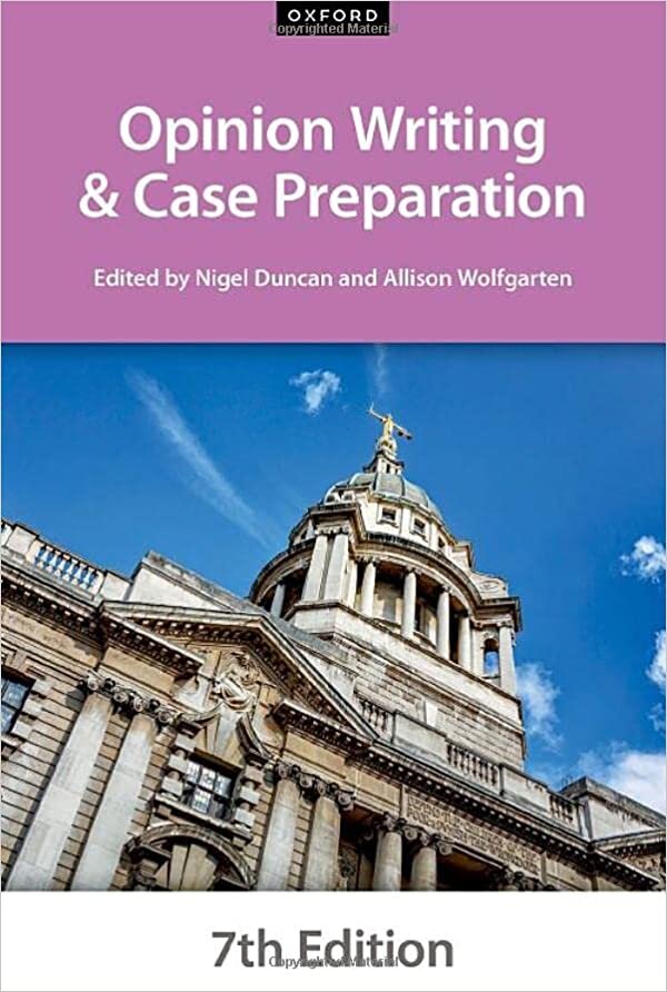 Opinion Writing and Case Preparation 7th Edition