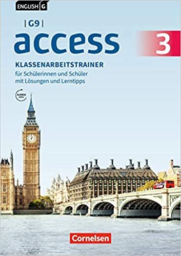 okumak English G Access - G9 - Band 3: 7. Schuljahr - Klassenarbeitstrainer mit Audios und Lösungen online