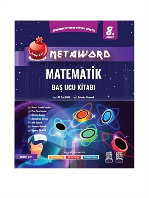 okumak 2023 8.Sınıf Matematik Metaword Nartesti Yayınları