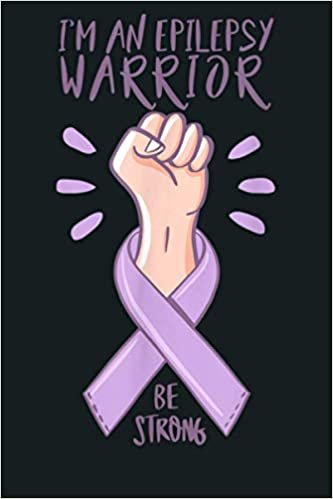 okumak I M An Epilepsy Warrior Awareness Day Purple Ribbon Gift: Notebook Planner - 6x9 inch Daily Planner Journal, To Do List Notebook, Daily Organizer, 114 Pages