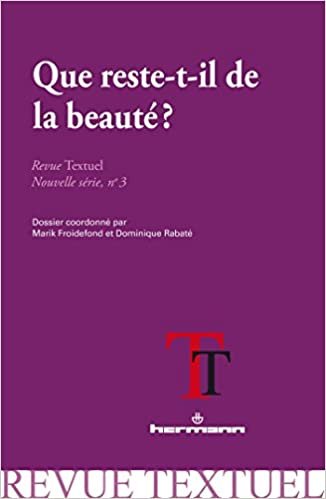 okumak Revue Textuel, nouvelle série, n° 3: Que reste-t-il de la beauté? Dossier coordonné par Marik Froidefond et Dominique Rabaté (HR.REVU.TEXTUEL)