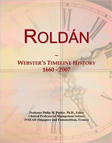 okumak Rold¿n: Webster&#39;s Timeline History, 1660 - 2007