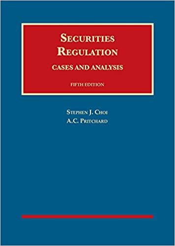okumak Securities Regulation (University Casebook Series)