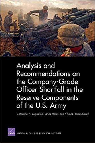 okumak Analysis and Recommendations on the Company-Grade Officer Shortfall in the Reserve Components of the U.S. Army