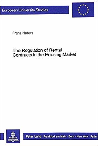 okumak Regulation of Rental Contracts in the Housing Market : v. 1221