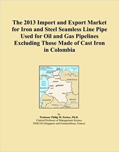 okumak The 2013 Import and Export Market for Iron and Steel Seamless Line Pipe Used for Oil and Gas Pipelines Excluding Those Made of Cast Iron in Colombia