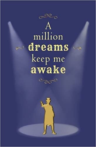 okumak A Million Dreams Keep Me Awake: Blank Journal and Motion Picture Quote