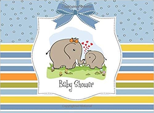 okumak Baby Shower: Elephant Sign In Book With Advice for Parents Gift Log and Guest Tracker 160+ BONUS Gift Tracker Log + Keepsake Pages | Baby Guest Book