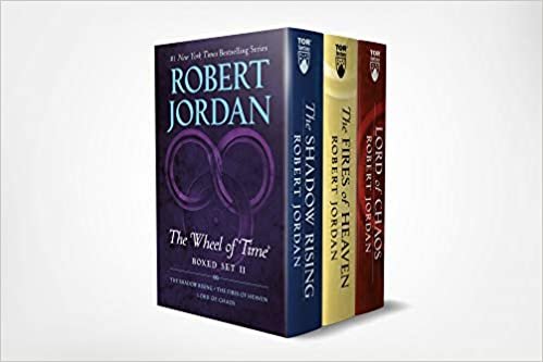 okumak Wheel of Time Premium Boxed Set II: Books 4-6 (the Shadow Rising, the Fires of Heaven, Lord of Chaos)