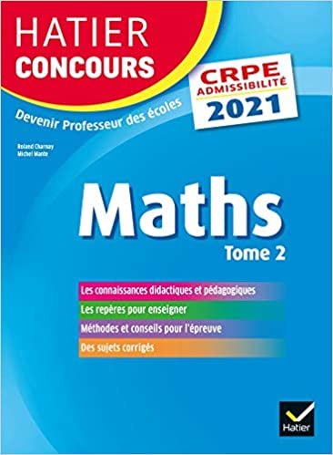 okumak Mathématiques Tome 2 - CRPE 2021 - Epreuve écrite d&#39;admissibilité (Hatier Concours)