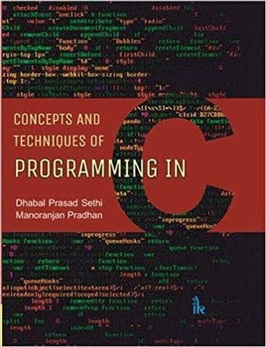 okumak Concepts and Techniques of Programming in C