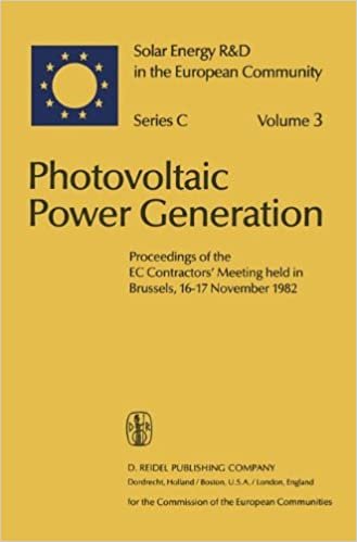 003: photovoltaic الطاقة: من الجيل proceedings of the EC متعاقدين 'للاجتماعات عقدت في brussels ، 40.64 – 17 نوفمبر 1982 (R & D في استخدام الطاقة الشمسية في سلسلة EC C:)