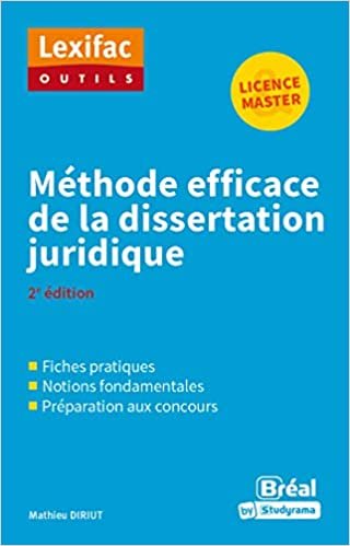okumak Méthode efficace de la dissertation juridique (Lexifax outils: 2e édition)