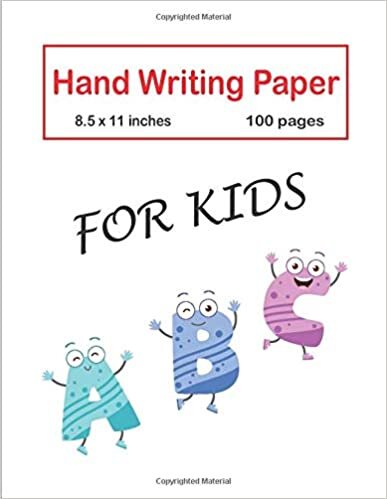 okumak Handwriting Practice Paper A B C For Kids: Preschool writing Workbook Learning and Practice Workbook, Kindergarten and Kids Ages 3-5. ABC handwriting book 8.5 x 11 Inches With 100 Pages