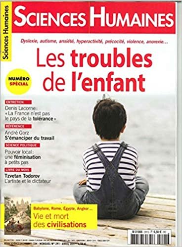 okumak Sciences Humaines N°291 Les Troubles De L Enfant  Avril 2017