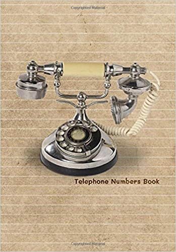 okumak Telephone Numbers Book: Telephone Number only Book Large Print Good For Seniors : Blank Telephone Book A-Z Alphabetically organised : Records Phone ... (9) (Telephone Numbers Only Book, Band 9)