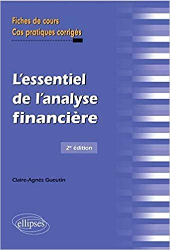 okumak L&#39;Essentiel de l&#39;Analyse Financière Fiches de Cours