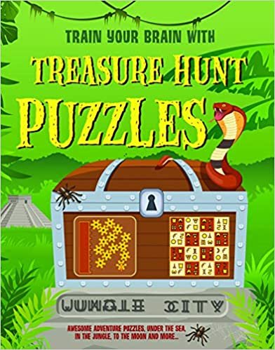 okumak Treasure Hunt Puzzles: Engage Your Brain to Work Through These Awesome Adventure Puzzles, Under the Sea, to the Moon and More.