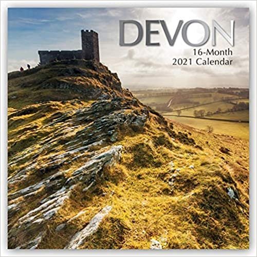 okumak Devon 2021 - 16-Monatskalender: Original The Gifted Stationery Co. Ltd [Mehrsprachig] [Kalender] (Wall-Kalender)