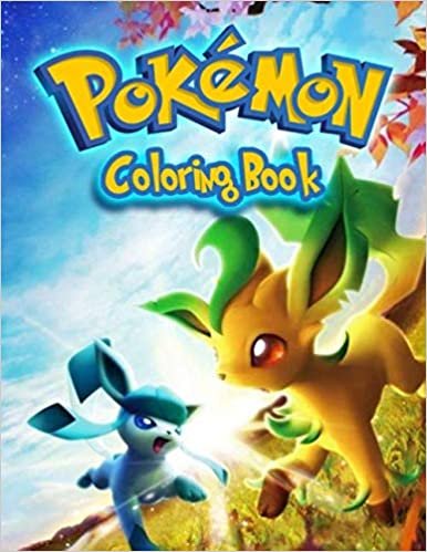 okumak Pokemon Coloring Book: A Fun Kids Coloring, Ages 3 - 8