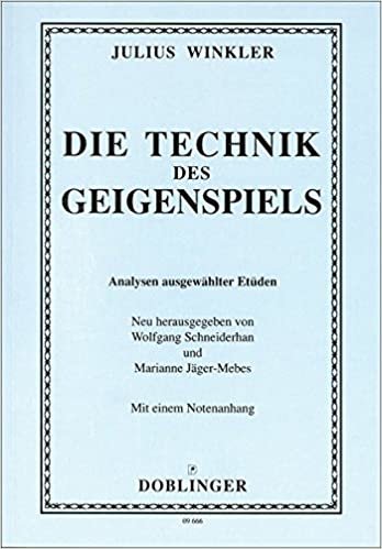 okumak Winkler, J: Technik des Geigenspiels