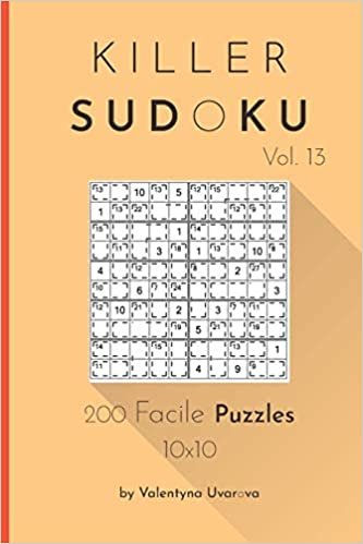 okumak Killer Sudoku: 200 Facile Puzzles 10x10 vol. 13