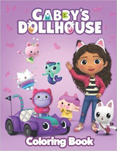 okumak Gàbby&#39;s Dollhousé Coloring Book: JUMBO Coloring Book For Kids | Gàbby&#39;s Dollhousé Colouring Book Gift For Children