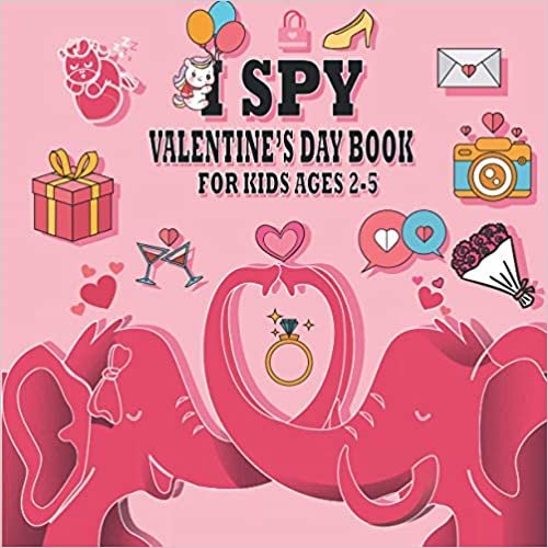 okumak i spy valentine&#39;s day book for kids ages 2-5: toddlers coloring and activity books for valentines day | fun gift for preschoolers boys and girls | ... children | Interactive optical Picture books