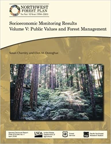 okumak Socioeconomic Monitoring Results Volume V: Public Values and Forest Management: 5