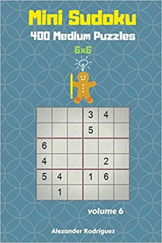 okumak Mini Sudoku Puzzles - 400 Medium 6x6 vol. 6: Volume 6
