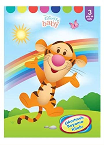 okumak Disney Baby - Çıkartmalı Boyama Kitabı: 3 Yaş ve Üstü