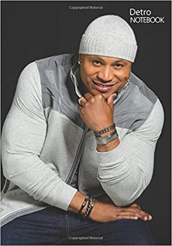okumak Notebook: LL Cool J Notebook 129 Pages, Lined Diary, Medium Ruled Notebook and Writing Journal Notepad Gift 7 x 10 in (17.78 x 25.4cm)
