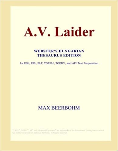 okumak A.V. Laider (Webster&#39;s Hungarian Thesaurus Edition)