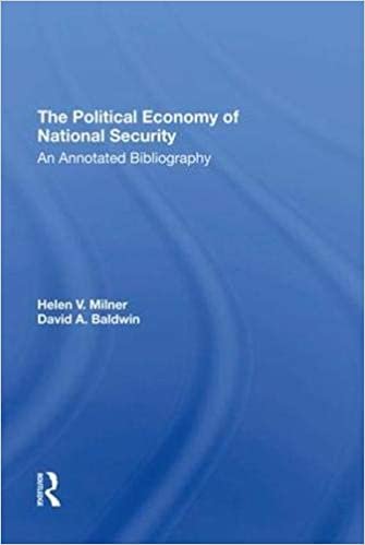 okumak The Political Economy Of National Security: An Annotated Bibliography
