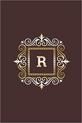 okumak Letter R Notebook : Initial R Monogram Notebook Journal Merry Christmas Journal Personalized Name Notebook: Gold Merry Christmas And Happy New Year ... 6&quot; x 9&quot;, 100 Pages, Soft Cover Matte Finish